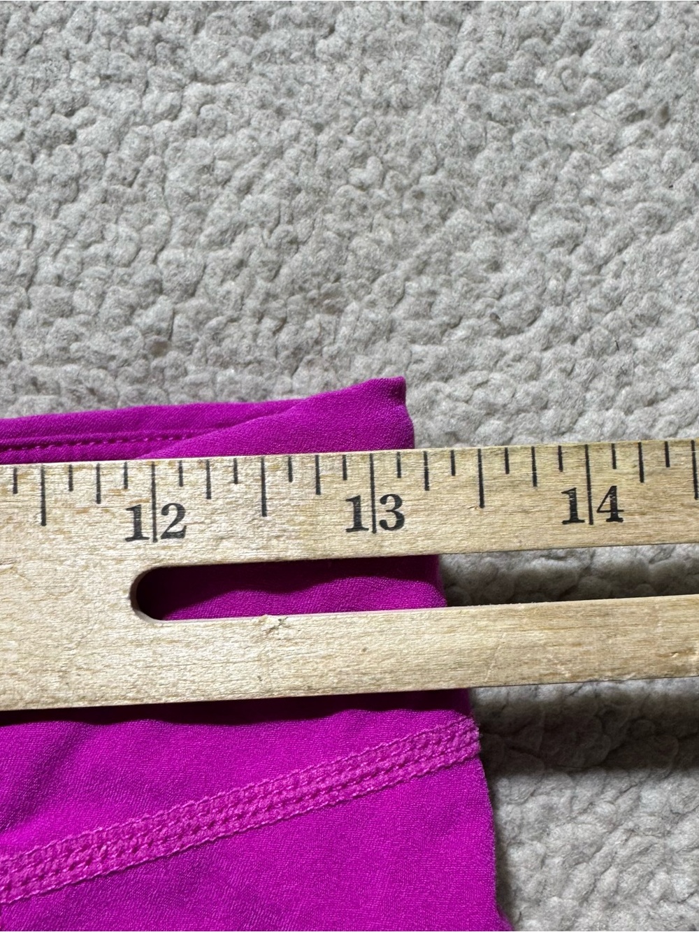 Athleta Leggings Womens Small Magenta Cropped Mid Rise Stretch Athleisure Gym - Picture 10 of 12